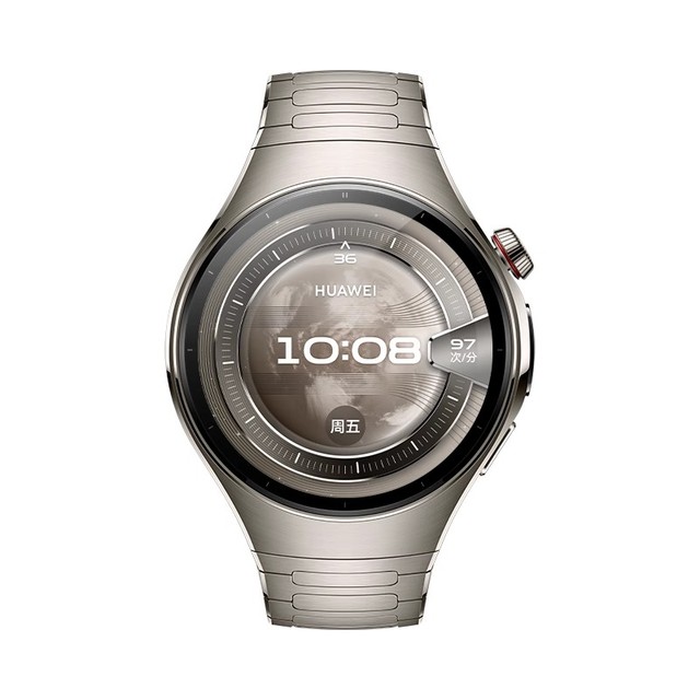 Original Hua Wei Watch 5 1.5\" LTPO 2.0 AMOLED Screen Smartwatch Gyroscope Light ECG Compass X-TAP Wireless Charger Android IOS