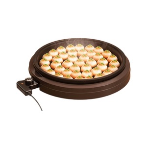 Plaque chauffante électrique AUX 40 cm, antiadhésive, chauffage unilatéral, pour la préparation de raviolis, crêpes et petit-déjeuner - Product Image 1
