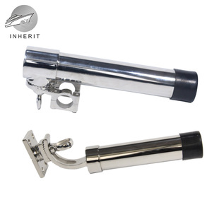Support de canne à pêche en acier inoxydable, rotation unidirectionnelle, pour bateau, yacht, navire - Product Image 2