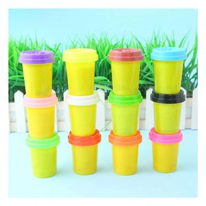 TOYSRUNNER Friendly Cooperation Eco Friendly Bulk Packing Play Dough <b>Set</b> Kids Color Mud Cutters Tools Container Clay Play Dough - Product Image 3