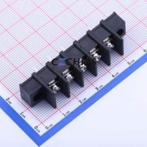 KF35CM-8.25-5P Barrier Terminal Block Through hole Component (THT),P=8.25mm Connector Two Sides 8.25mm 1x5P Straight Pin - Product Image 1