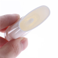 Bouteilles déodorant solides rechargeables ovales vides de bâton de déodorant emballage de conteneur de bâton de déodorant 15g
