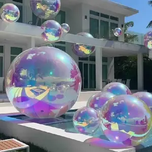 US Market Hot Selling Wholesale Inflatable Mirror Ball Inflatable Mirror Balloon PVC Balls For Promotion