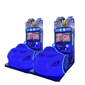 เครื่องเกมแข่งรถหยอดเหรียญขายส่ง เกมวีดีโออาร์เคดสำหรับเด็ก เครื่องเกมขับรถ - Product Image 1