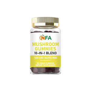 High Quality 10-1N-1 Blend Mushroom Gummles Natural & Powerful Focus & Immune Support Antioxidant Support - Product Image 1