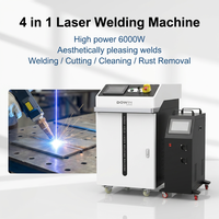 Machine de soudage laser portative 6000W à puissance continue – Solution haute performance pour soudeur laser à fibre industriel à grande échelle