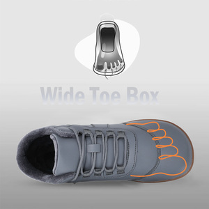Zapatos minimalistas descalzos para <span class=keywords><strong>mujer</strong></span>, <span class=keywords><strong>Botas</strong></span> de senderismo ligeras de ancho cero para hombre - Product Image 2