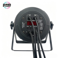 Projecteur LED Par Wash RGBW 8x10W 4/8 canaux avec détection sonore pour DJ, discothèque, bar, spectacle