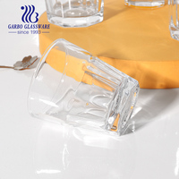 Gobelet en verre trempé résistant aux chocs, compatible lave-vaisselle, transparent, 15 oz, verre à eau durable, résistant aux chocs thermiques