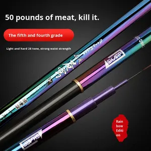 新品ドラゴンウイングタイガースカイ超軽量炭素繊維フィッシングロッド28T 5H 3.6mモデルA07339福建省 - Product Image 3