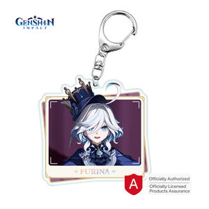 2025 sous licence officielle <span class=keywords><strong>Genshin</strong></span> Impact Merch porte-clés acrylique breloque Tighnari <span class=keywords><strong>Cyno</strong></span> Wanderer <span class=keywords><strong>Genshin</strong></span> Furina porte-clés acrylique - Product Image 1