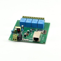 Conmutadores de control remoto Ethernet WIFI + RJ45 inteligentes, placas de segundo desarrollo compatibles con protocolo de comunicación MQTT/TCP, 2 unidades