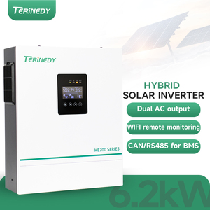 Solar Hybrid Inverter <strong>3</strong>.6kw 6.2kw 5.5kw 11kw 24v 48v Off-grid Solar System Lcd Display Support Wifi Bms <strong>Parallel</strong> Function - Product Image 1
