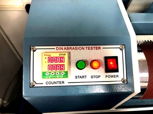 DIN 53516 SATRA TM 174 Bester Preis Gummi DIN Abrieb tester Schuhe Tragen Gummi DIN Abrieb prüfmaschine - Product Image 4