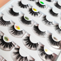 Yummy Eyelashes Faux Cils Écologiques 100% Sans Cruauté Animale Faits Main Fibres Végétales 3D Faux Vison Naturel Longs 0.07MM