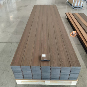 Tarimas de WPC Coextruido, Tarima Compuesta de WPC para Exteriores, Suelos para Piscinas, Tarima con Relieve de Grano de Madera - Product Image 6