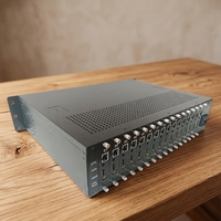 Codificador IPTV H.265 HEVC de 16 Canales, 1080P 60FPS, Compatible con HTTP/HLS/SRT/RTMPS/UDP/RTSP/RTP, Inserción OSD y Reducción de HD a SD