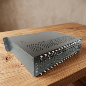 Encodeur IPTV H.265 HEVC 16 canaux 1080P 60FPS prenant en charge <span class=keywords><strong>HTTP</strong></span>/HLS/SRT/RTMPS/UDP/RTSP/RTP, insertion OSD et réduction HD vers SD - Product Image 1