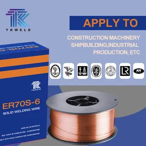 TKweld Brand Hot Sale 0.8 0.9 1.0 1.2 1.6 MIG Mag Soldering AWS ER70s-6 Welding Wire