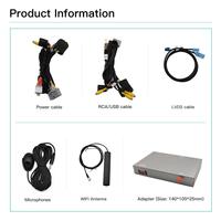 Module multimédia sans fil Carplay Autoabc Original 8 pouces pour écran de véhicule, mise à niveau pour Land Rover Bosch Harman Android Car Player