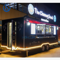 Chariot de nourriture réfrigérateur Mobile Food Caravan Fast Food remorque pour la vente Usa