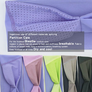 Bandeau de sport élastique anti-transpiration à séchage rapide pour le basketball, le football, les hommes et les filles, avec logo personnalisé - Product Image 2