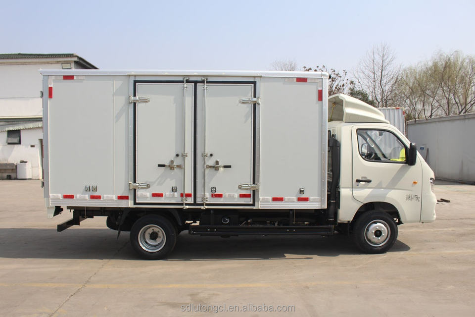 Foton TM2 High Efficiency Mini Cargo Box Truck Small Logistics Van for ...