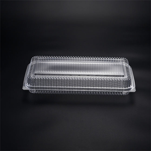 Tùy chỉnh cấp thực phẩm chất liệu vỏ sò Pet rõ ràng nhựa dùng một lần <span class=keywords><strong>container</strong></span> thực phẩm cho Cookies - Product Image 3