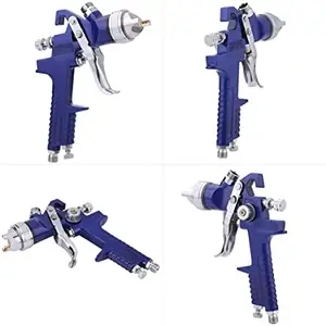 HVLP Spray Gun With Replaceable 1.4 Mm 1.7 Mm 2.0 Mm Nozzle Needle Cover Car Air Spray Paint Spray Gun Kit With 600 Ml Cup