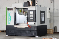 Centre d'usinage CNC VMC855 5 axes vertical, commande GSK, broche simple, nouvelle génération, robuste, table 1000x500, haute précision, 24 outils