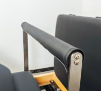 Reformer de Pilates professionnel portable en bois de chêne pliable, équipement de fitness pour le corps