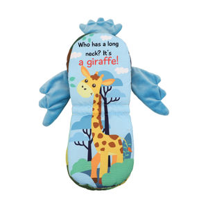 <span class=keywords><strong>Montessori</strong></span> Juguete Sensorial de Arrugas, Libro de Tela Suave de Alto Contraste para Bebé, Libro Silencioso - Product Image 3