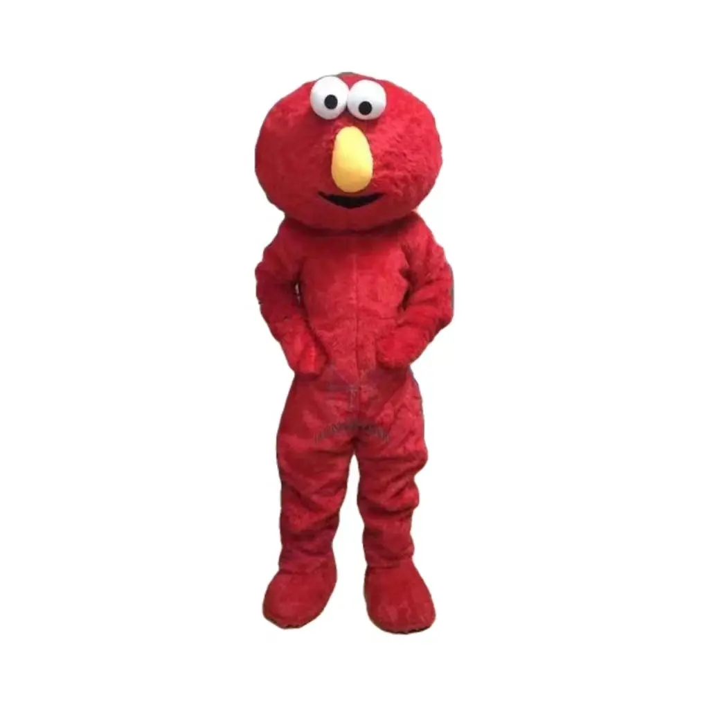 ที่มีคุณภาพสูงยาวตุ๊กตา Elmo มิ่งขวัญที่กำหนดเองเครื่องแต่งกาย/Elmo มอนสเตอร์มิ่งขวัญเครื่องแต่งกายสำหรับการขาย