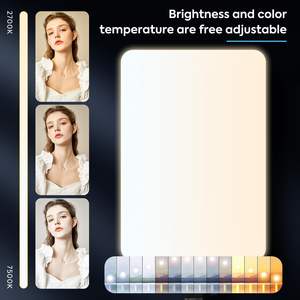 Anneau lumineux LED de 24 pouces, panneau lumineux vidéo, équipement photographique, éclairage de studio LED 60W pour la photographie, la vidéo et le tournage de films - Product Image 2