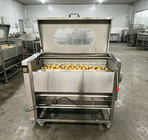 Máquina para Lavar y Pelar Patatas, <span class=keywords><strong>Precio</strong></span> de la Peladora de Vegetales Comercial para Fábrica de Alimentos - Product Image 4