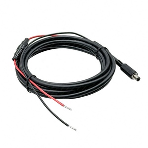 Kabel Daya OEM 5521 Male Plug 16AWG dengan Pengunci dan Fuse Pegas untuk Panel Surya, Mobil, dan Aplikasi Rumah Tangga - Product Image 1