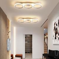 Luminaire suspendu LED minimaliste moderne, montage en surface, lampe géométrique pour salon, couloir, balcon, décoration intérieure