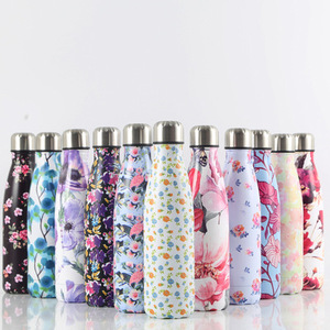 Bouteille d'eau en acier inoxydable à paroi simple Caspian 500ml 750ml avec paille, vierges pour sublimation, 17oz 750ml, pour sport et boisson - Product Image 4