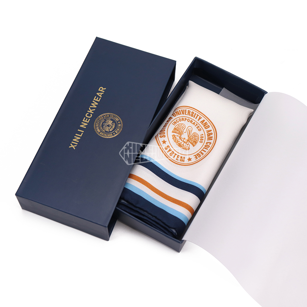 Stylish bandana sutra oranye untuk Pesanan Grosir: Kualitas