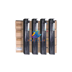 东芝电子工作室2040c 2540c 3040c 3540c 4540c碳粉制造商T-FC25兼容彩色复印机碳粉盒 - Product Image 1