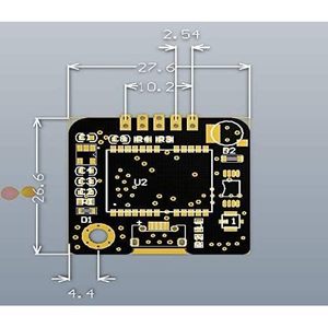 <span class=keywords><strong>2</strong></span>-Pack NEO-6M Módulo GPS Posicionamento de Navegação por Satélite para <span class=keywords><strong>Arduino</strong></span> & Drone Microcontrolador Compatível com 51 Receptor GPS - Product Image 4