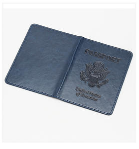 Funda para Pasaporte de Cuero PU, Estuche para Tarjetas de Registro, 2 en 1, Porta Pasaporte y Tarjetas - Product Image 2