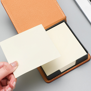 Boîte de rangement pratique pour notes autocollantes, fournitures de bureau efficaces pour le bureau, l'école et les affaires - Product Image 3
