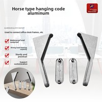 Type de ferme de cheval Armoires de salle de bain étanches Cadre en alliage d'aluminium épaissi Support suspendu Accessoire de garde-robe suspendu Xin Hao