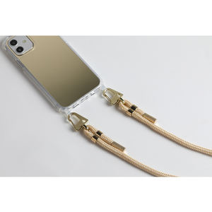 <span class=keywords><strong>Coque</strong></span> miroir pour <span class=keywords><strong>apple</strong></span>, étui de téléphone à bandoulière transparent en TPU + acrylique, mains libres, style personnalisé <span class=keywords><strong>avec</strong></span> crochets instantanée, <span class=keywords><strong>cordon</strong></span> de couleur dorée pour <span class=keywords><strong>IPhone</strong></span> <span class=keywords><strong>13</strong></span> - Product Image 3