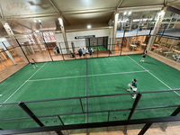 Ensemble de terrain de padel panoramique de haute qualité EXITO WPT, installation facile et conception sécurisée pour le plaisir familial et l'exercice physique