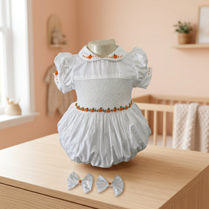 Ropa de Bebé para Halloween al por Mayor, Mono con Estampado para Bebés Recién Nacidos, Ropa para Niños Pequeños, Cuello Redondo, Mangas Cortas, 100% Algodón Transpirable - Product Image 5