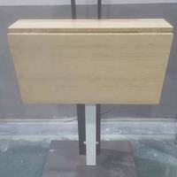 Bureau mural pliable en métal à hauteur réglable pneumatique au design moderne, gain de place, pour chambre, bureau à domicile, école