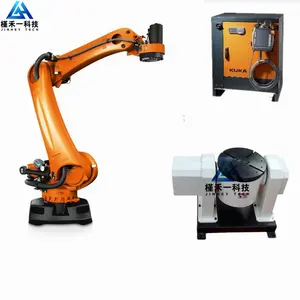 Fabricantes chineses para venda mesa giratória de soldagem servo robô tilt flip posicionador de dois eixos para robôs KUKA, YASKAWA, FANUC