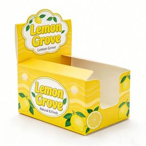 Eco-Friendly Recyclable Cardboard Display Box <b>Art</b> Matt Lamination Embossing UV Coating for Retail Countertop - Product Image 3